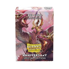 Dragon Shield Dual Matte: Anniversary Special Edition - Red Gold